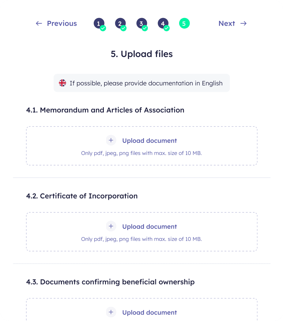 Digital onboarding